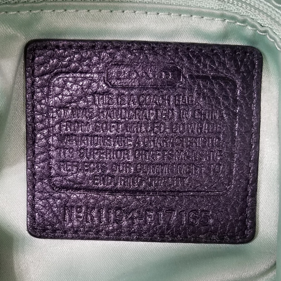 Black Coach Leather Purse - Picture 4 of 8